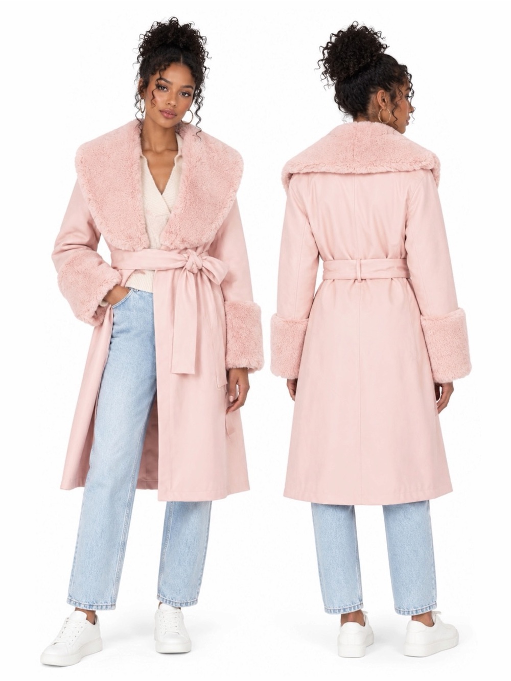 JAKKE. BAILEY COAT IN PINK SZ US 8/LARGE - BRAND NEW WITH TAGS